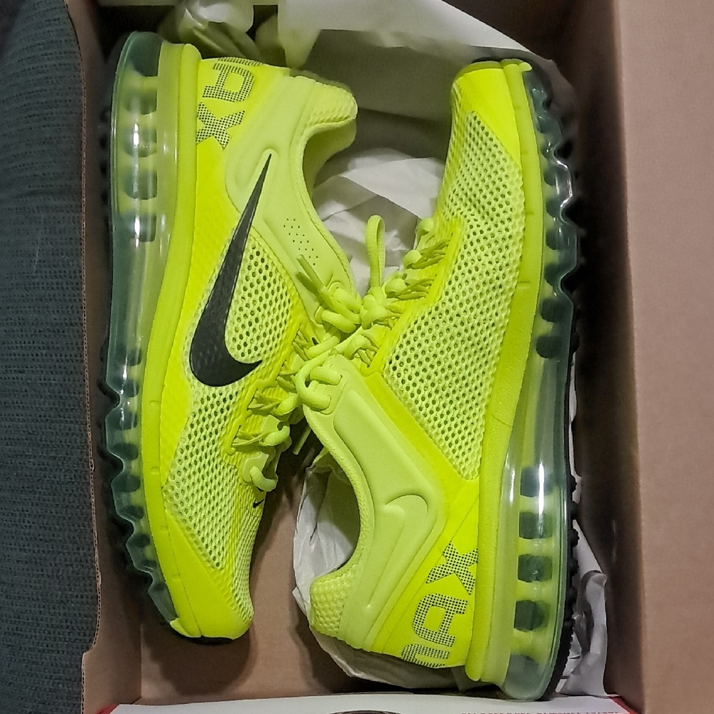 Nike Air Max Bright Lime Sneakers